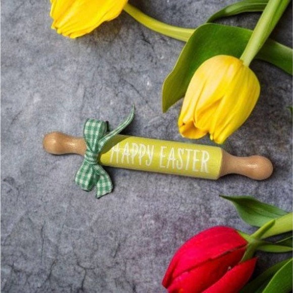 ⤵️🆕Mini Farmhouse rolling pins | Easter mini Rolling pins | Rae Dunn inspired - Picture 8 of 10